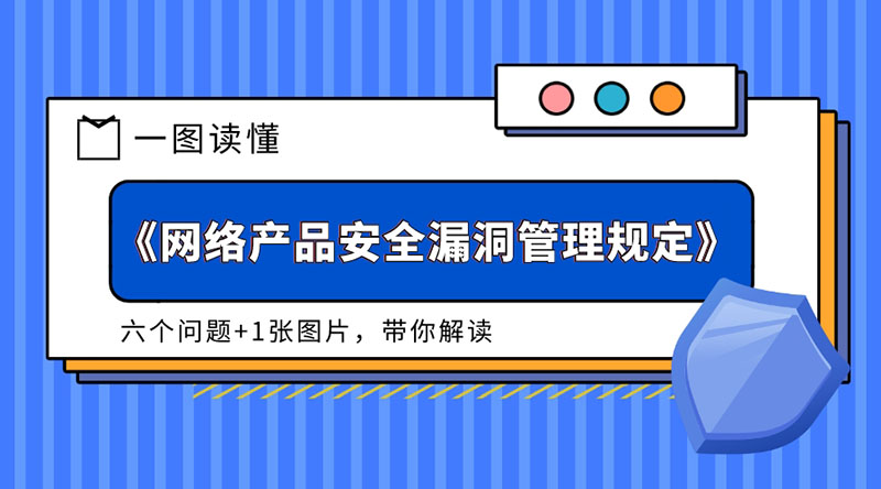 六問+一圖，讀懂《網(wǎng)絡(luò)產(chǎn)品安全漏洞管理規(guī)定》